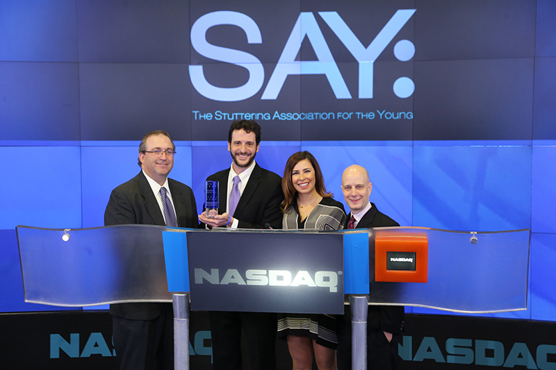 World SAY Day 2014 at NASDAQ