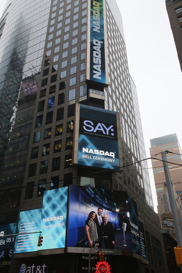 World SAY Day 2014 at NASDAQ