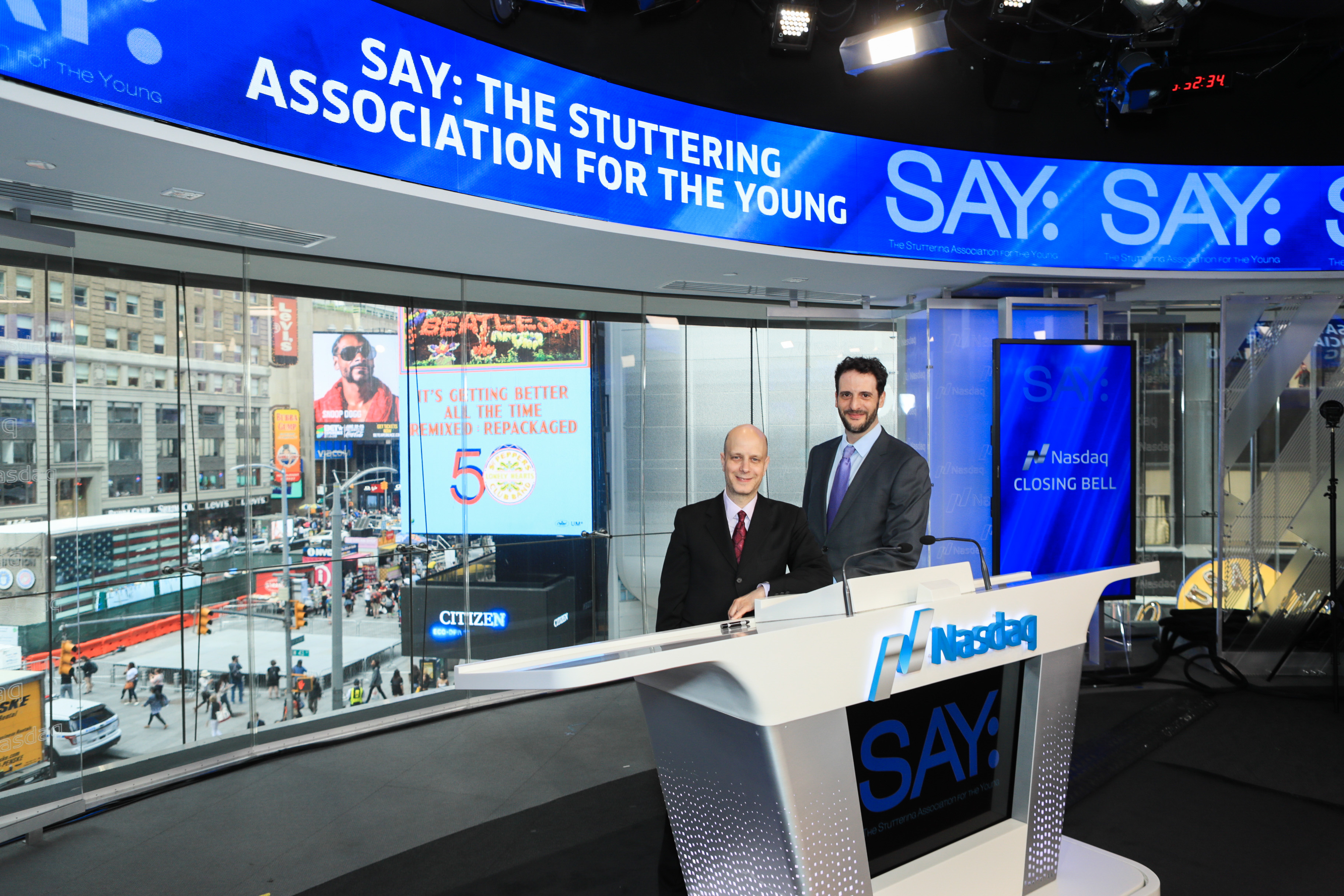 World SAY Day at NASDAQ