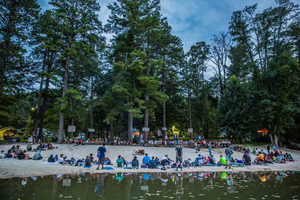 A summer camp for children who stutter