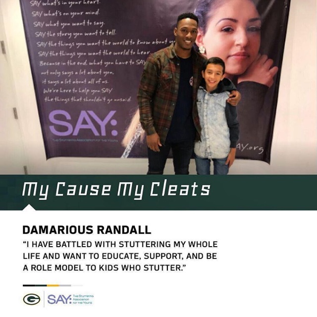 Damarious Randall at SAY