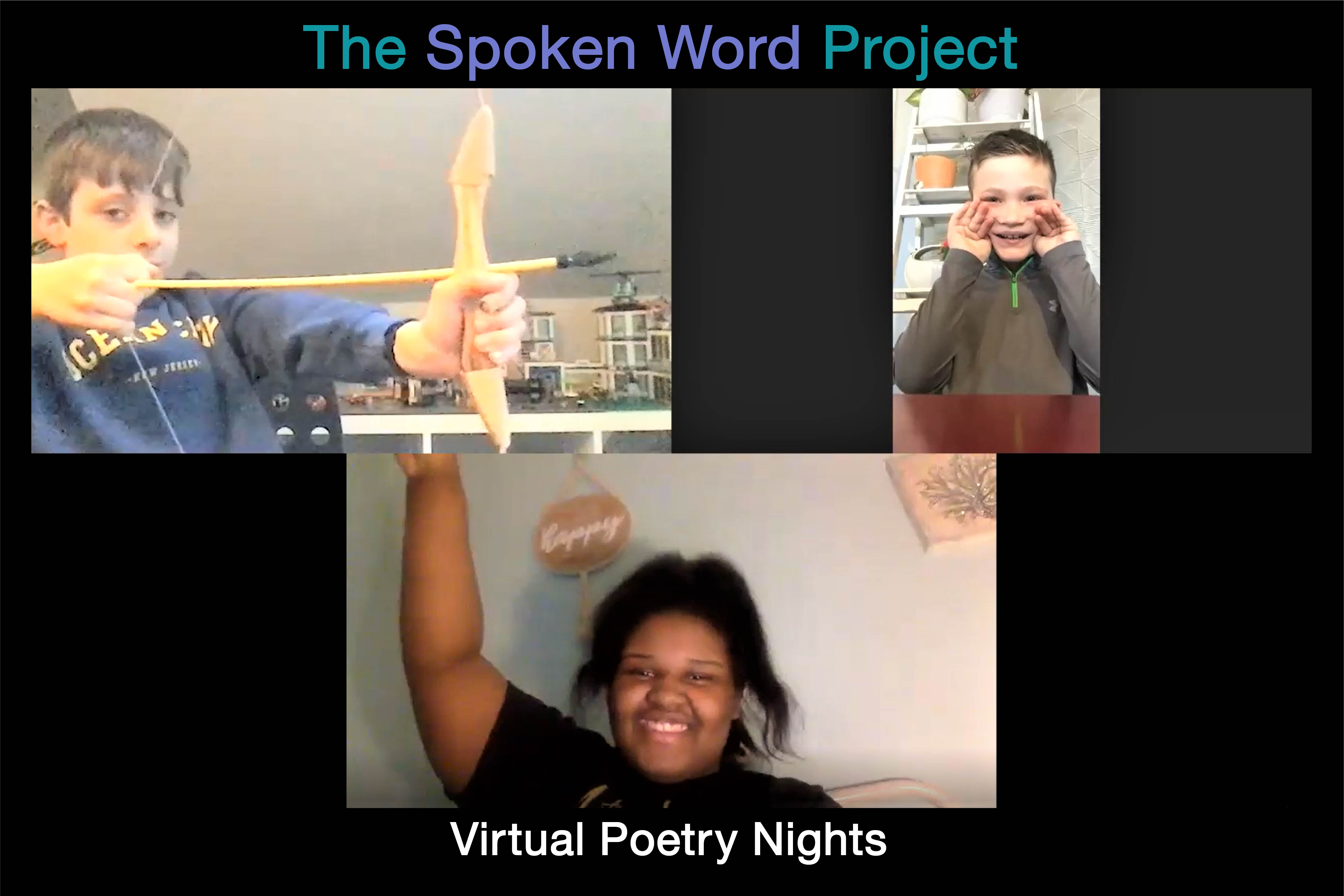 Confident Voices Spoken Word Project &#8211; VIRTUAL POETRY NIGHTS!