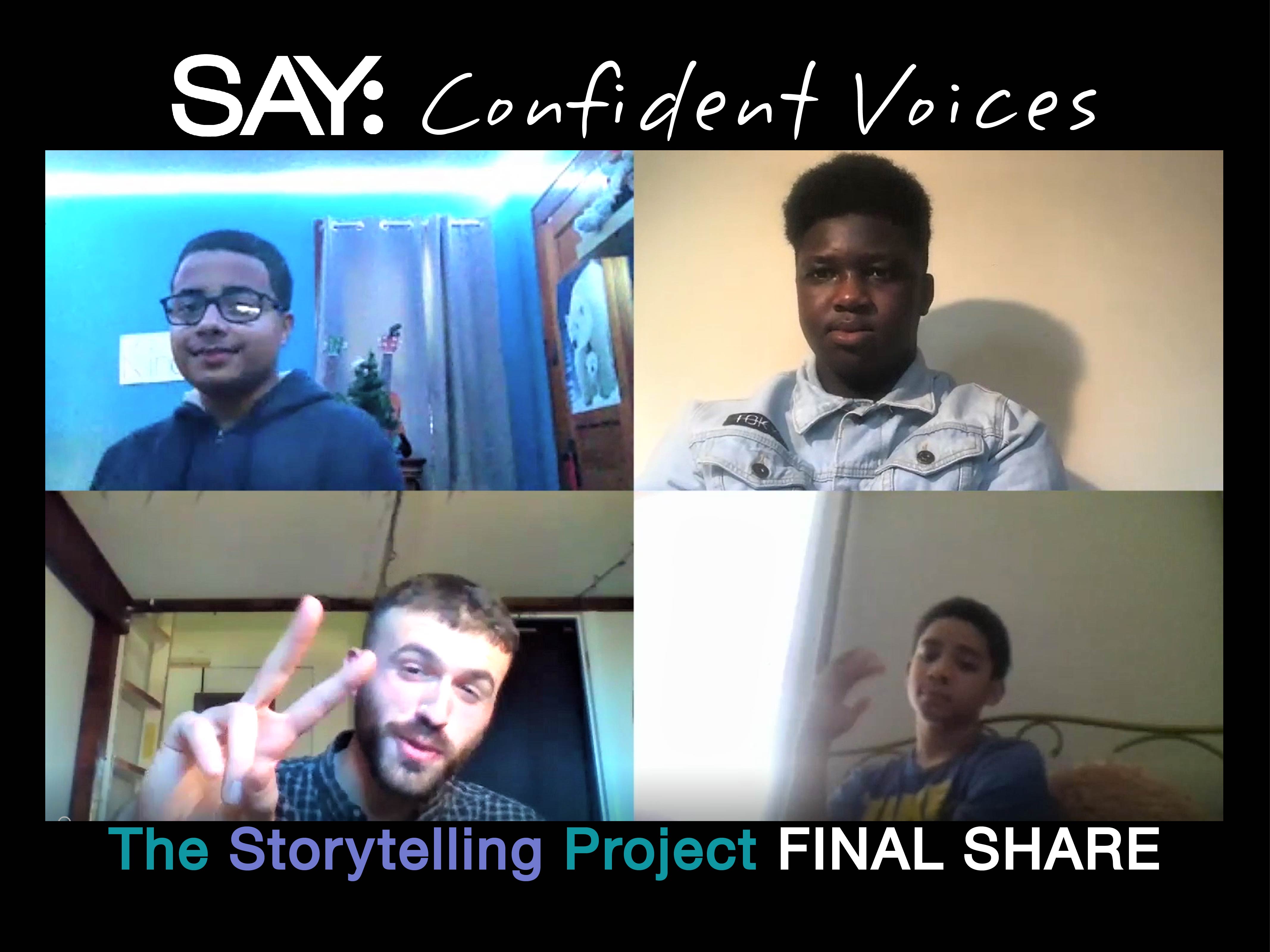 Confident Voices Storytelling Project &#8211; FINAL SHARE!