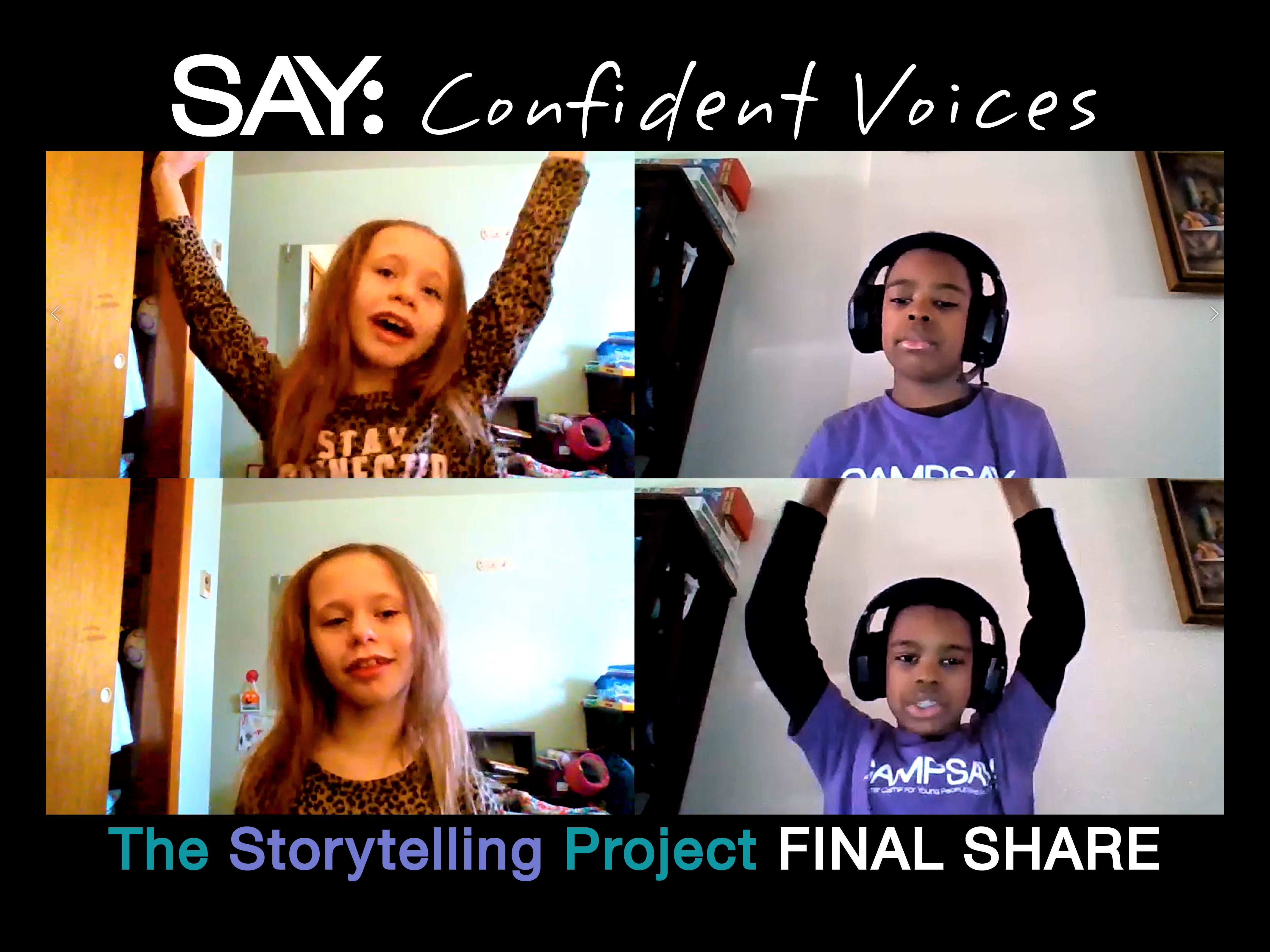 Confident Voices Storytelling Project &#8211; FINAL SHARE!